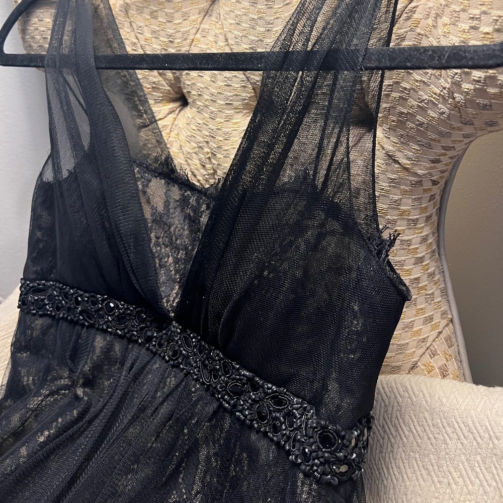 Black Ball Gown by Teri Jon - Picture 8 of 15